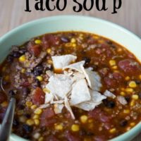 Instant Pot Taco Soup Recipe