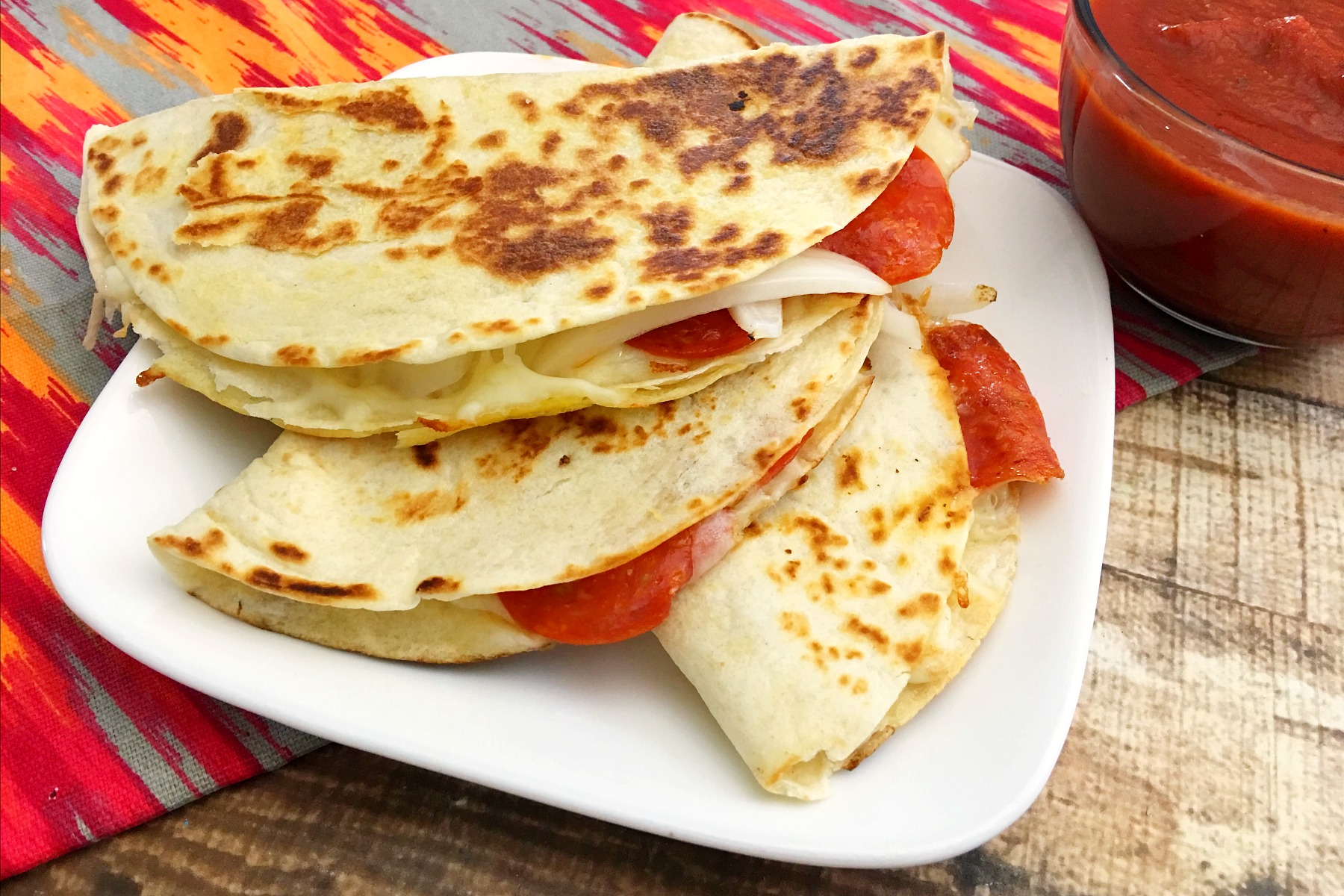 Pizzadillas, an easy one dish dinner from 5DollarDinners.com