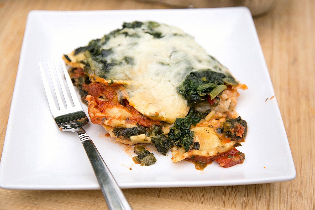 Spinach Ravioli Lasagna from 5DollarDinners.com