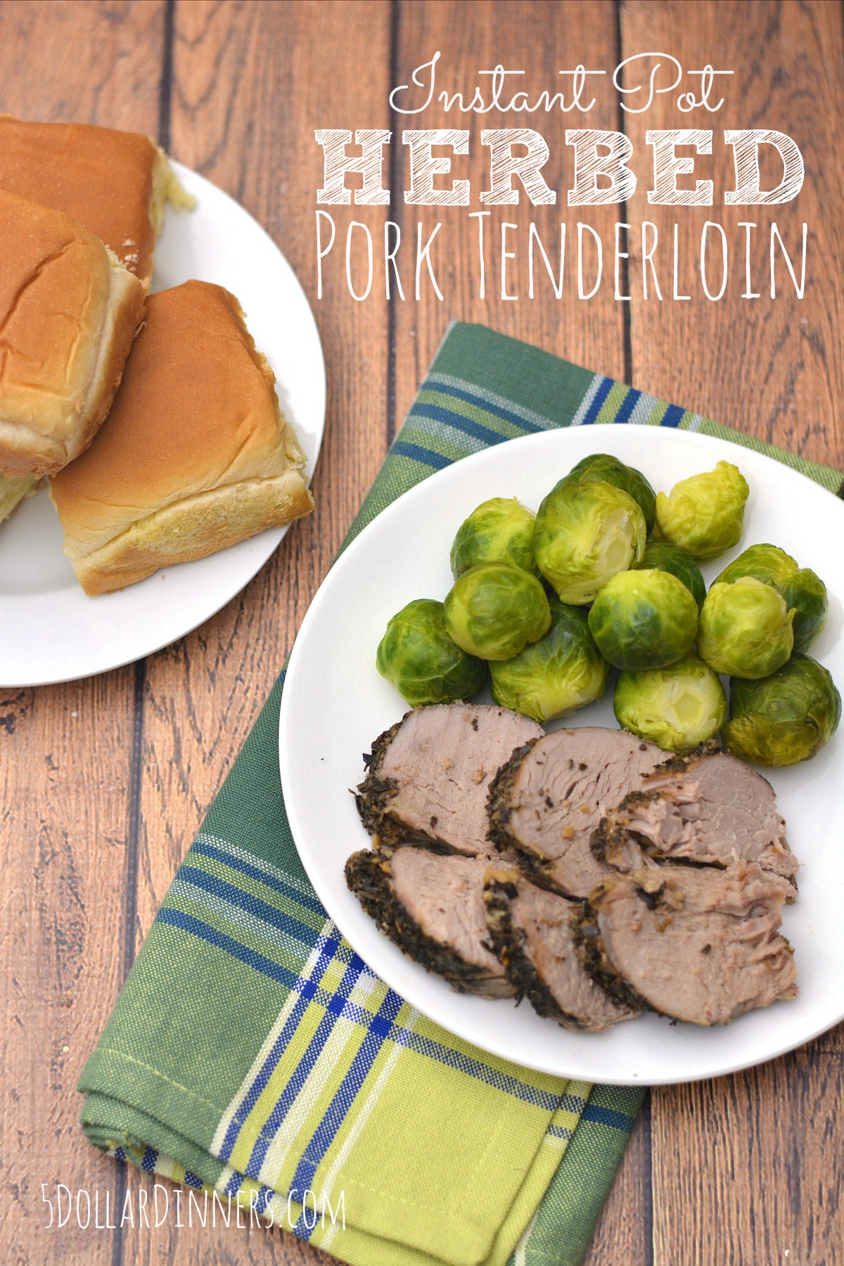 Instant pot Herb Pork Tenderloin 