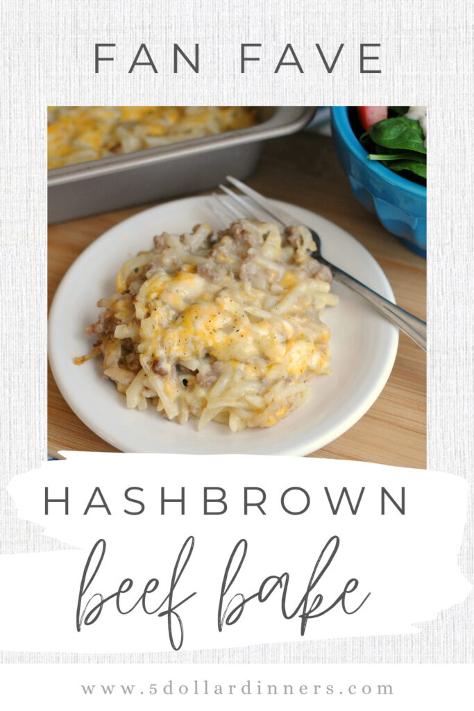 Hashbrown Beef Bake