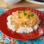 Slow Cooker Creamy Salsa Chicken Recipe from 5DollarDinners.com