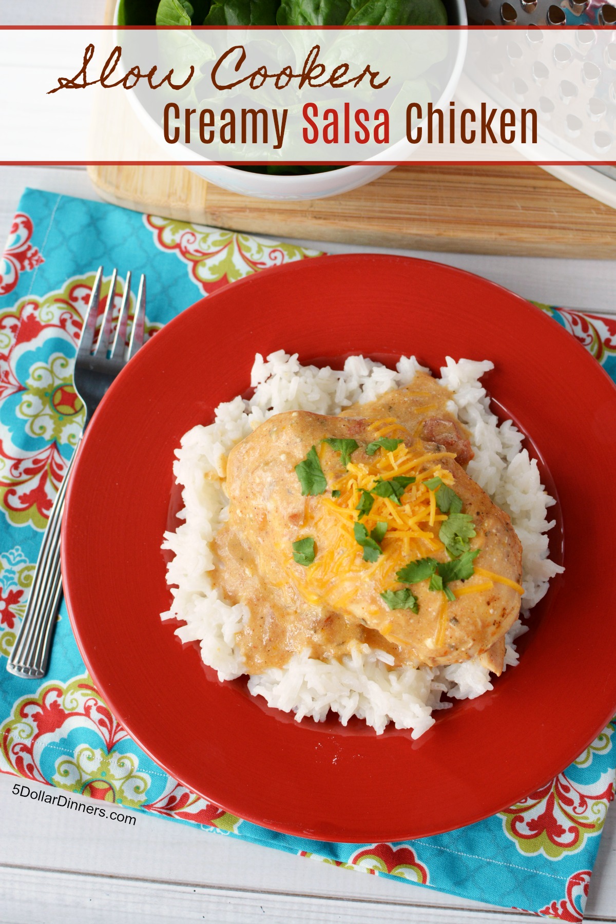 Creamy Salsa Chicken Recipe 