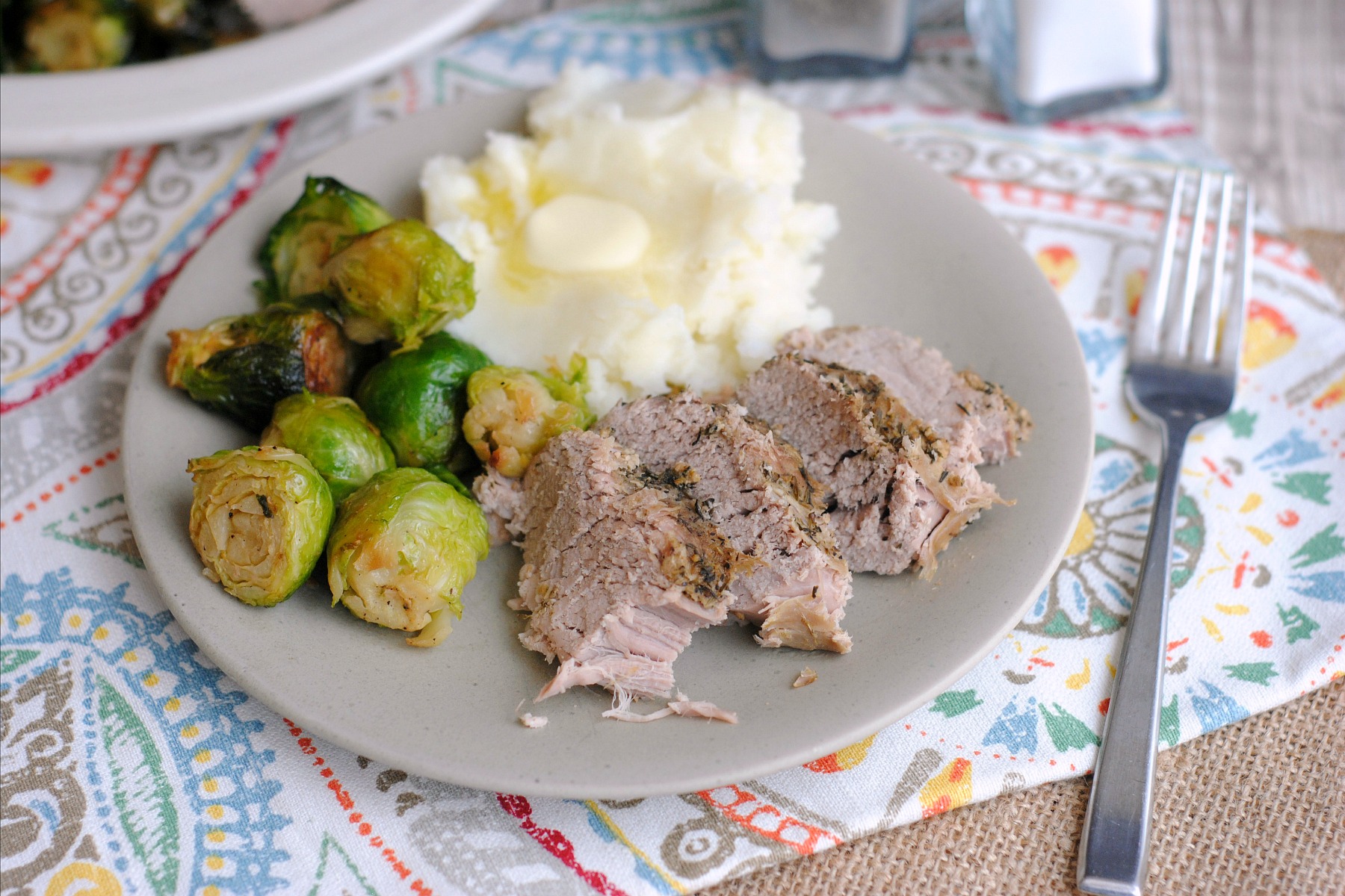 Slow Cooker Garlic-Orange Pork Tenderloin Recipe from 5DollarDinners.com