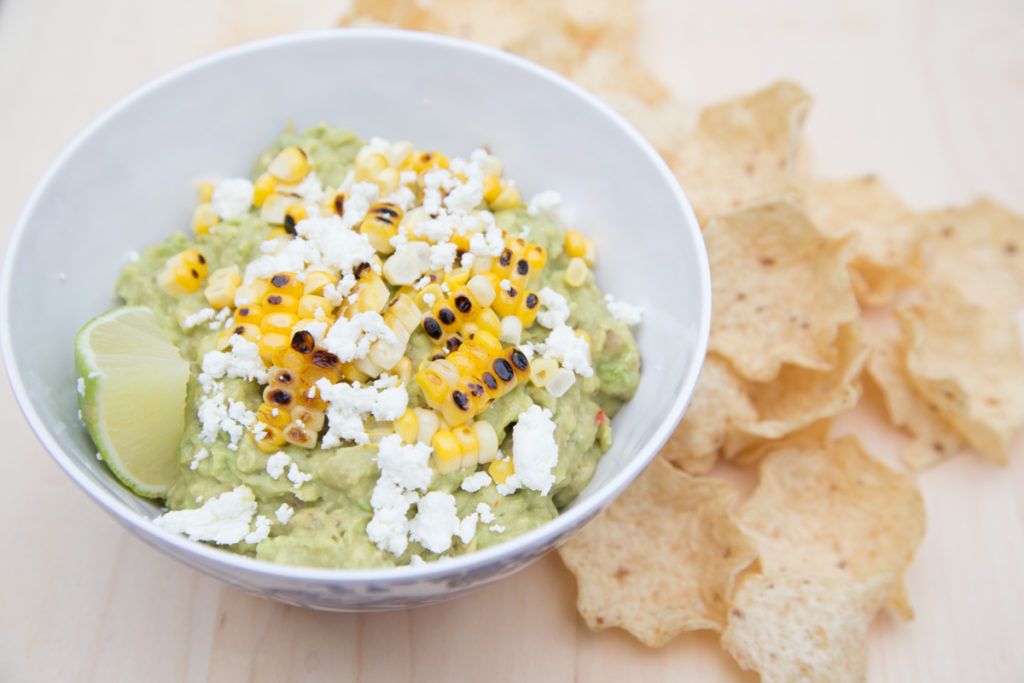 guacamole with street corn