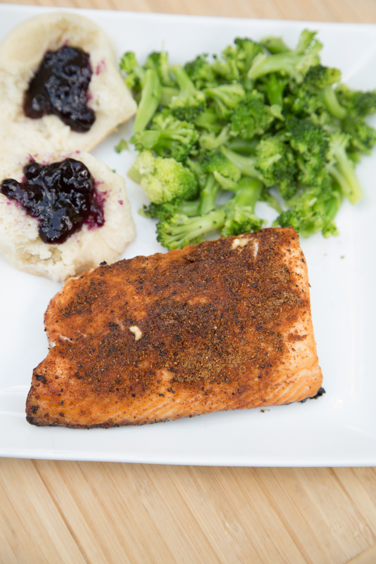 grilled cajun salmon