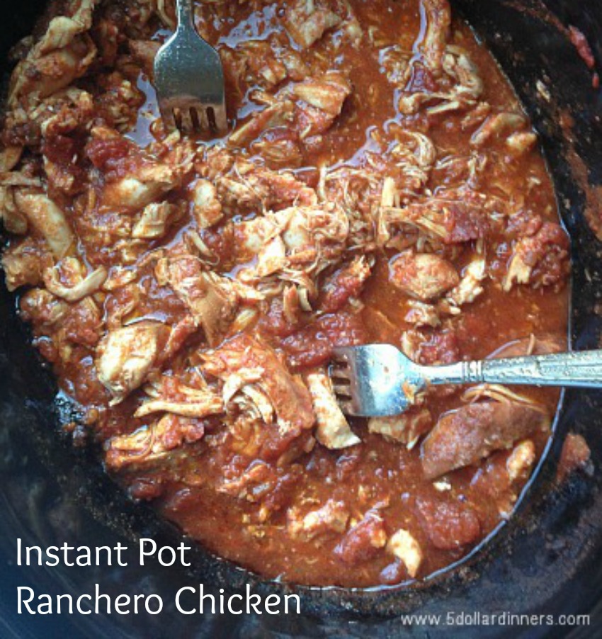 instant pot ranchero chicken