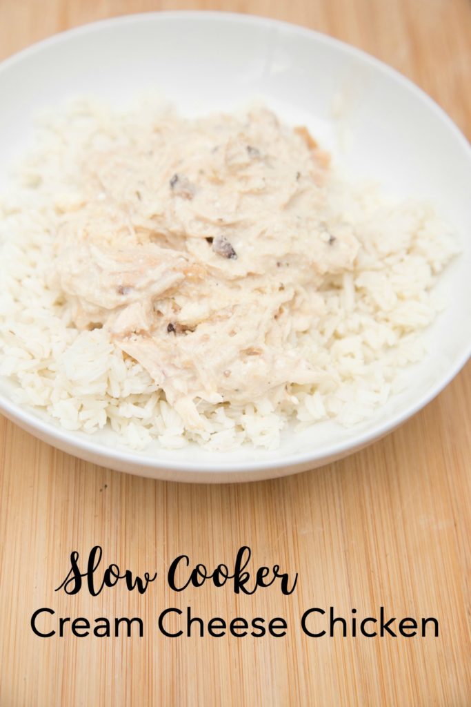 slow cooker cream cheese chicken