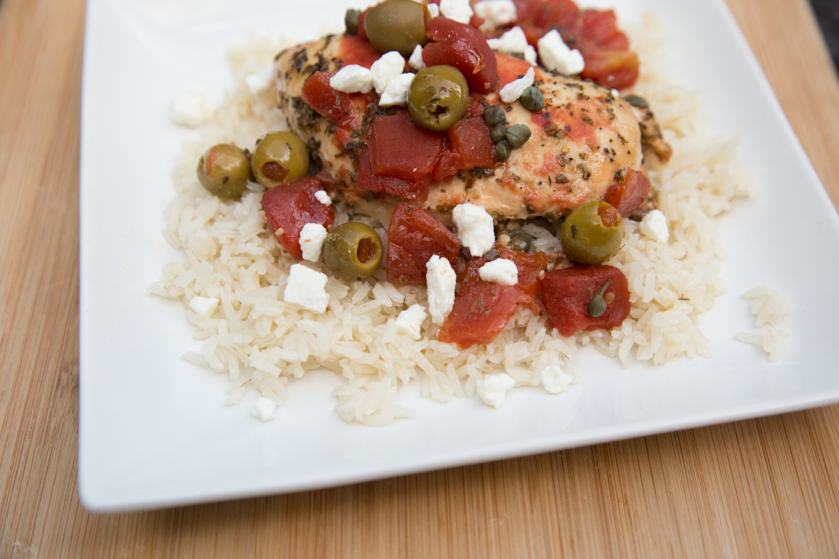 slow cooker greek chicken