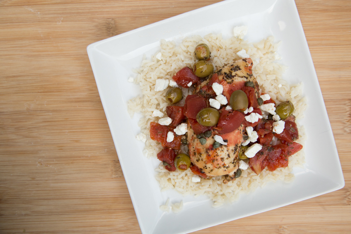 slow cooker greek chicken