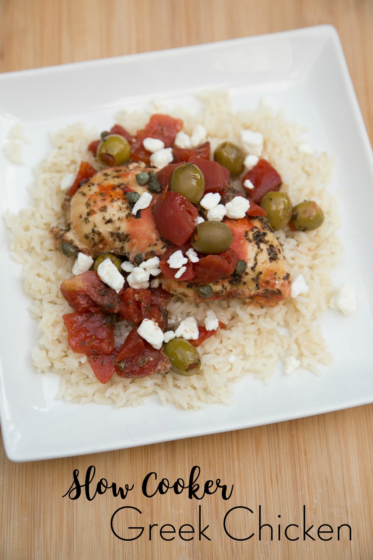 slow cooker greek chicken