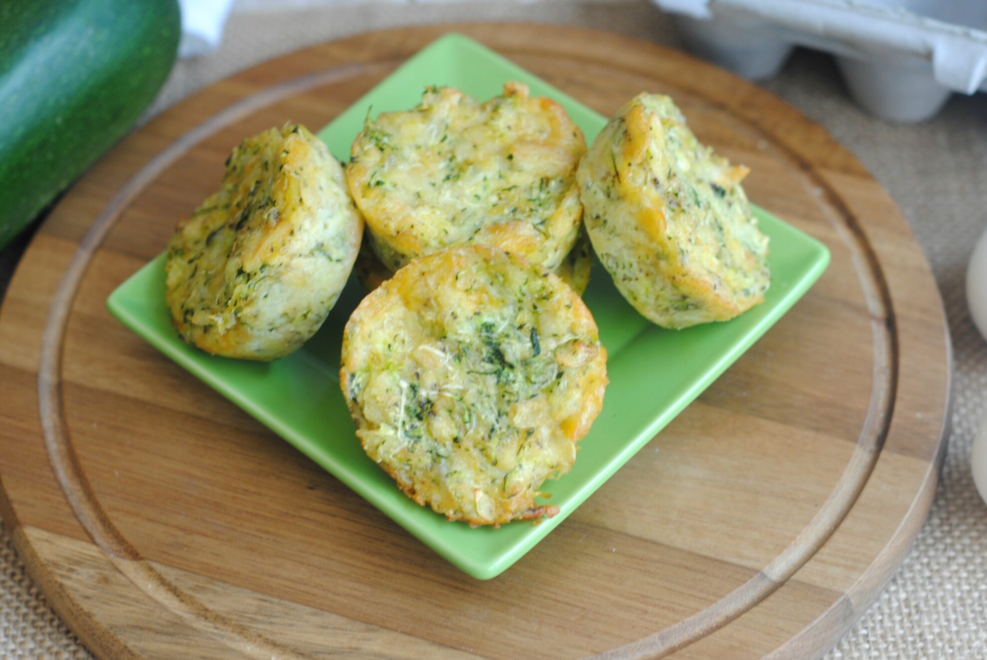 cheesy zucchini cups