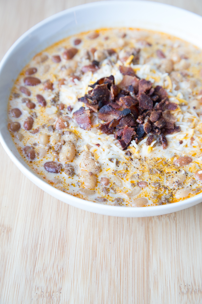 Instant Pot Bacon Cheeseburger Chili-image