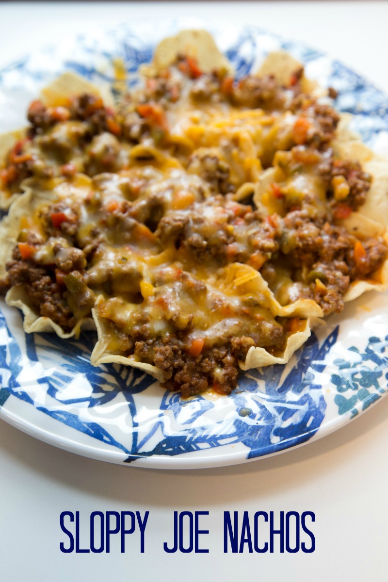 sloppy joe nachos