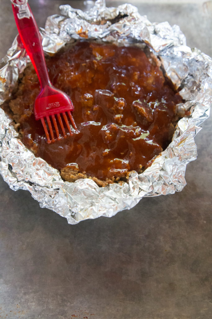 Instant Pot BBQ Meatloaf and Mashed Red Potatoes Recipe