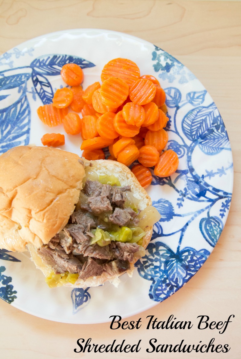 Best Italian Beef Shredded Sandwiches