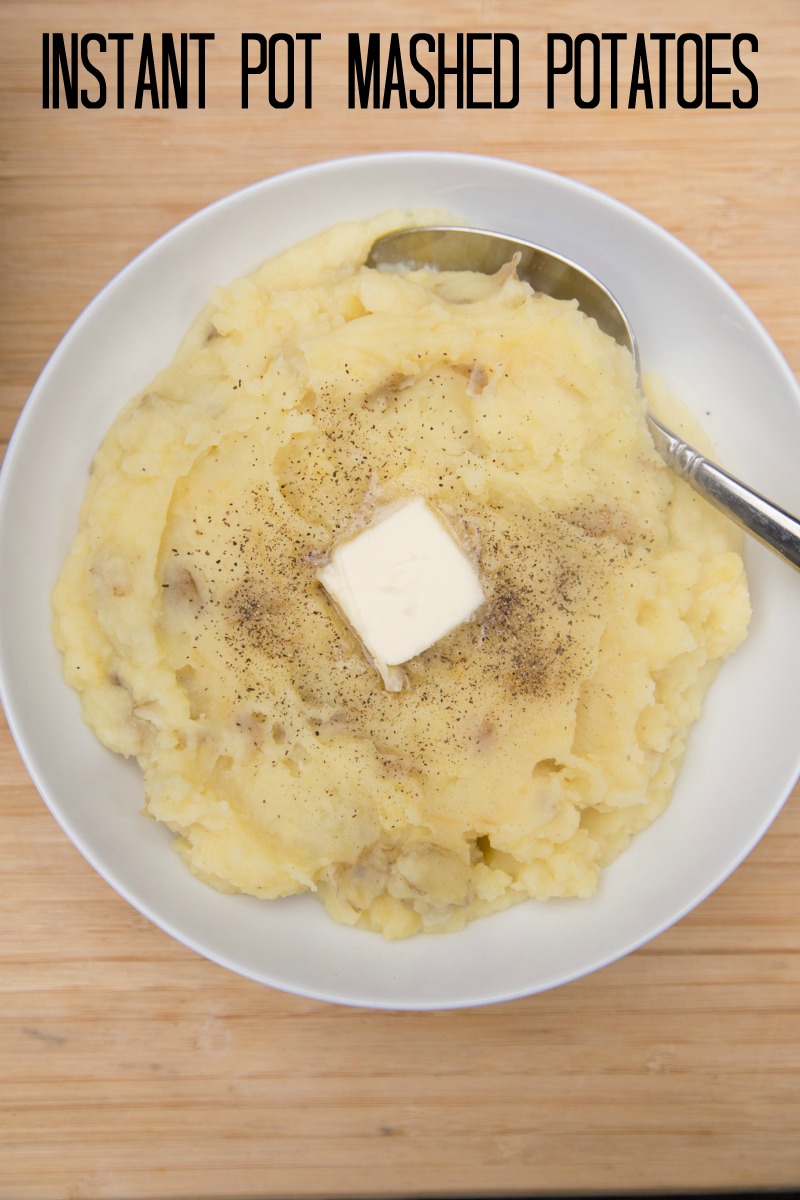 instant pot mashed potatoes