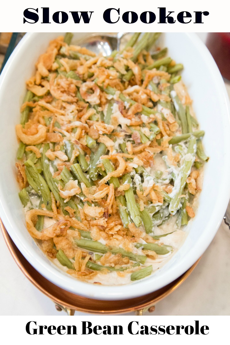 slow cooker green bean casserole