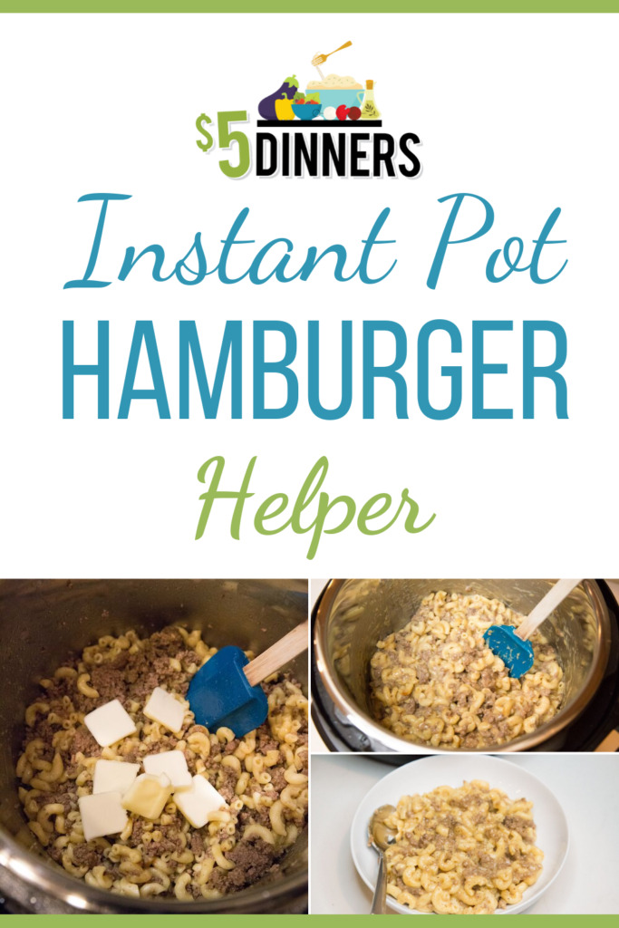 instant pot hamburger helper recipe