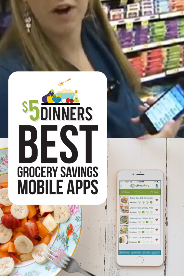 Best Grocery Savings Mobile Apps 5 Dinners Budget Recipes, Meal