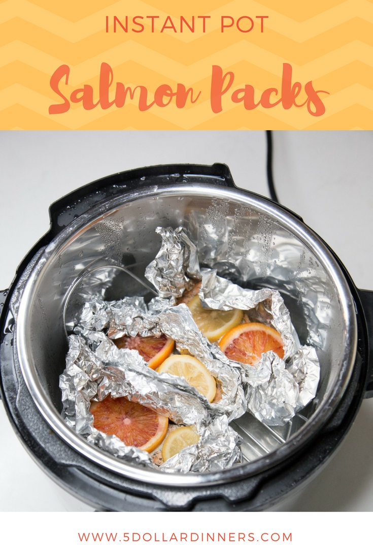 Instant Pot Salmon Foil Packs Recipe 5 Dinners