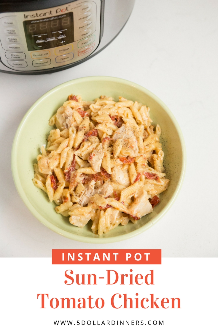 instant pot sun-dried tomato chicken