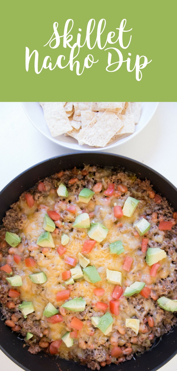 skillet nacho dip recipe