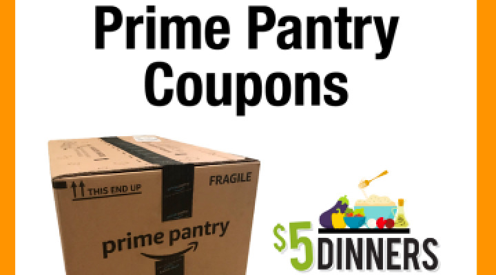 Prime pantry coupon codes