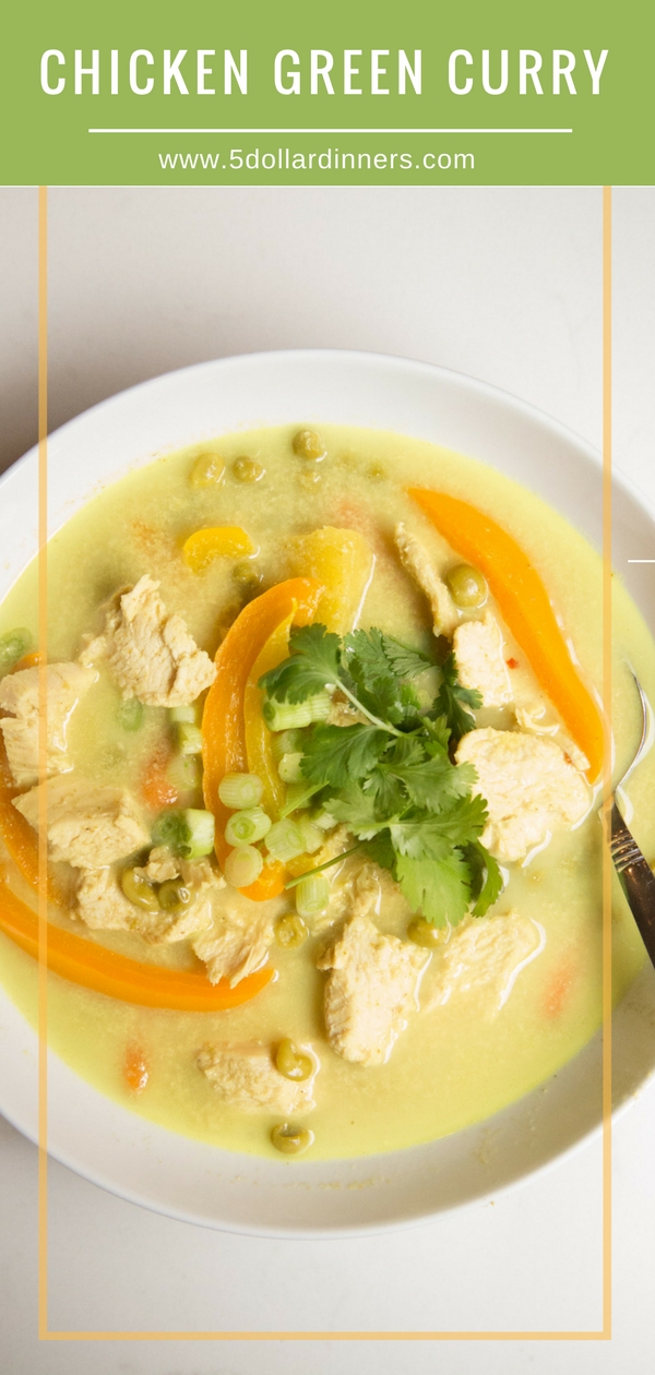 chicken green curry