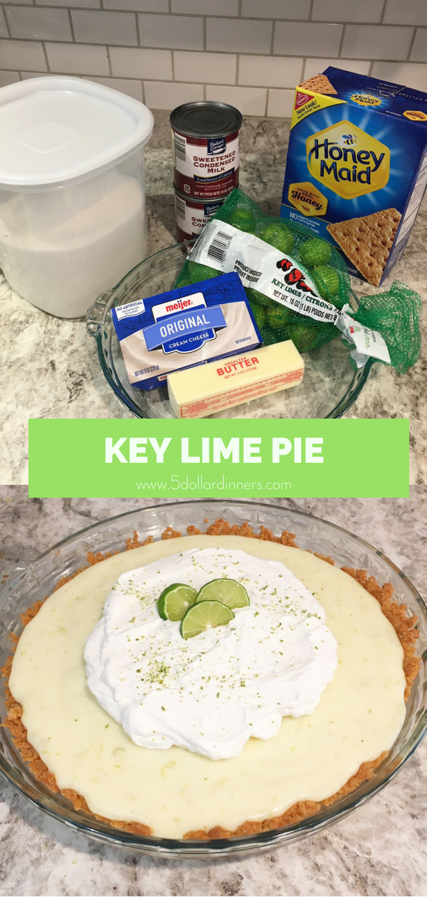 Summer is here and it's the perfect time to refresh yourself with this Key Lime Pie Dessert on 5DollarDinners!