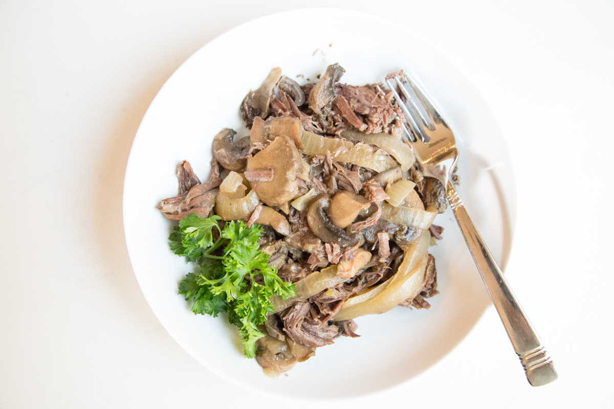 instant pot mushroom pot roast