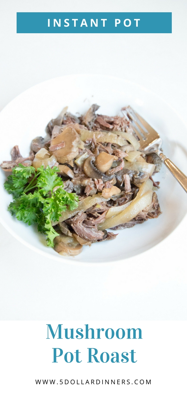 instant pot mushroom pot roast