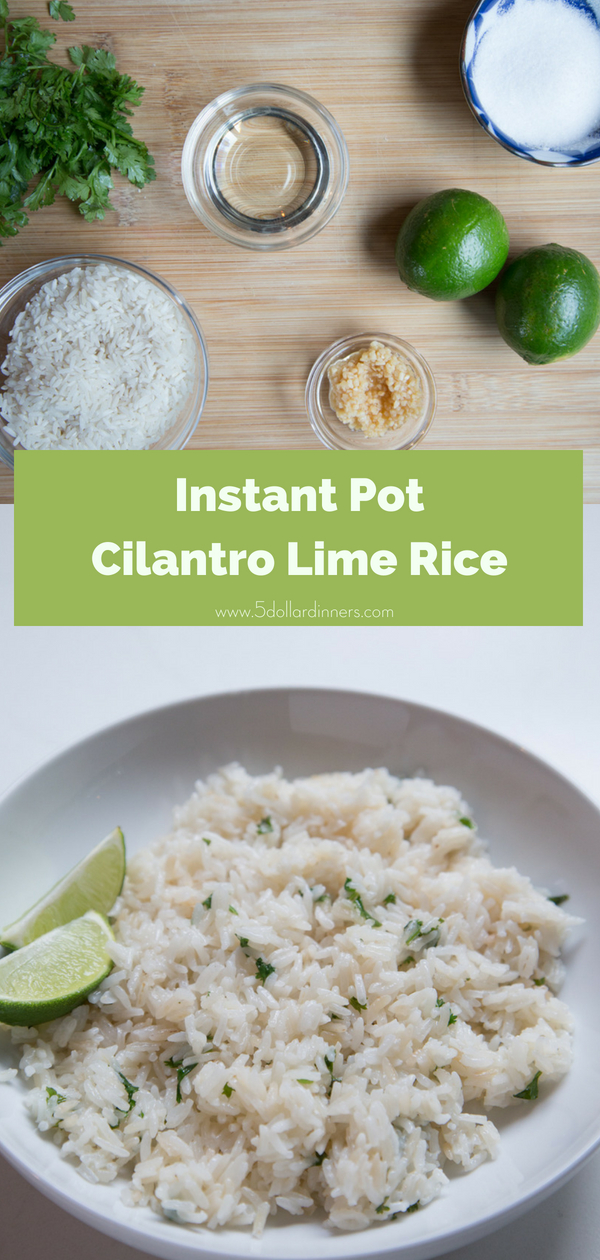 instant pot cilantro lime rice