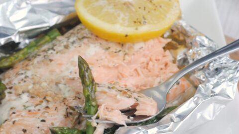 Salmon & Asparagus Foil Packs