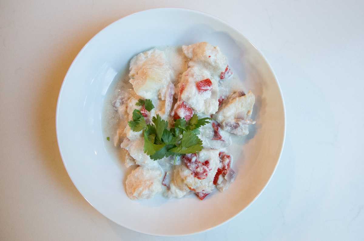 The Coconut Lime Chicken Skillet dish can be on your table in just 30 minutes on 5 Dollar Dinners!!!