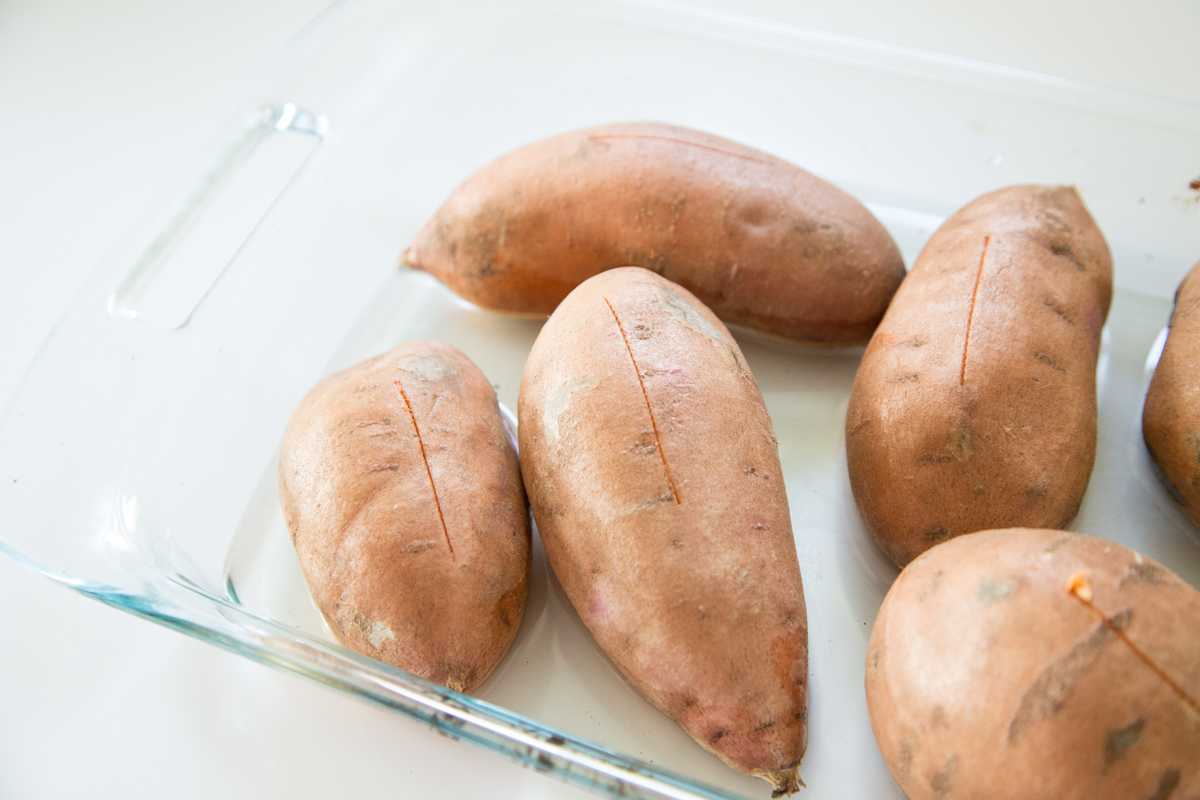 How to Bake Sweet Potatoes