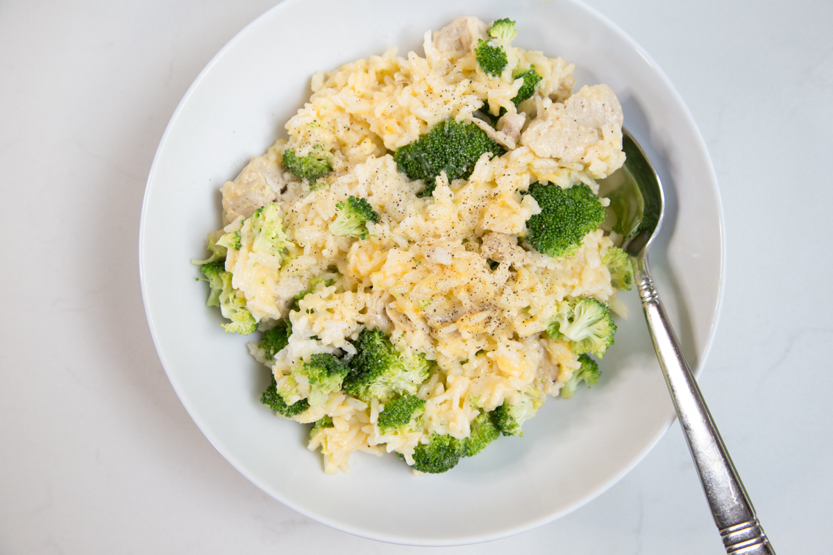 instant pot chicken broccoli and cheddar rice recipe