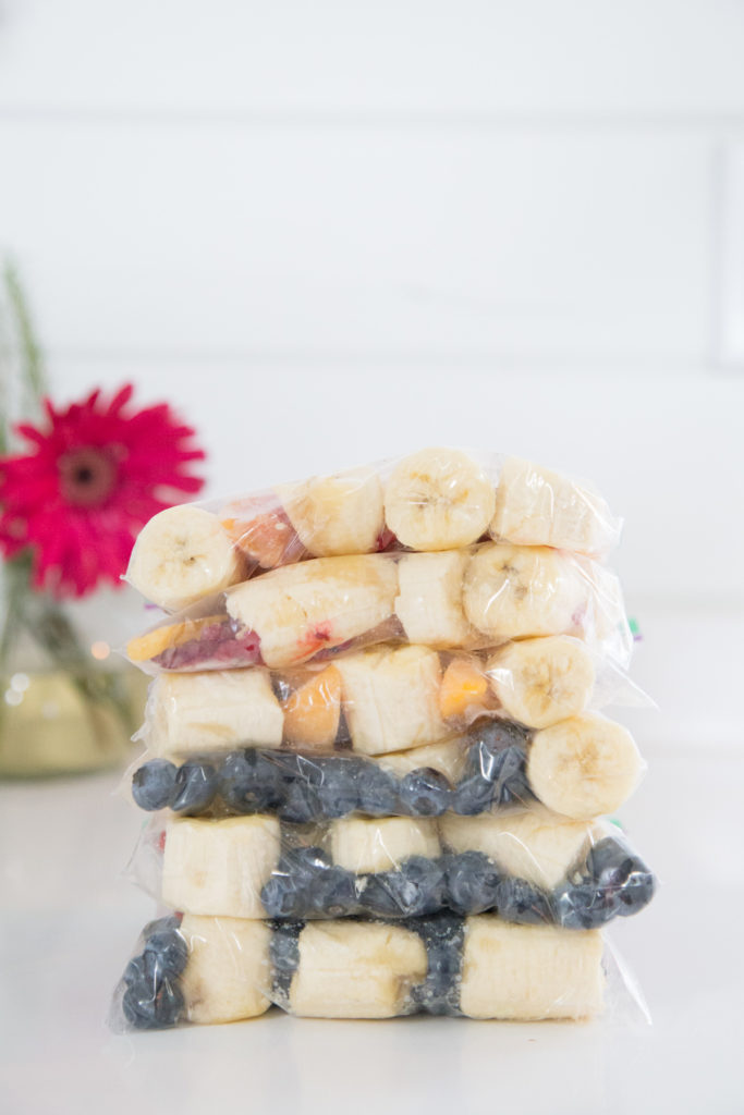 make ahead smoothie packs