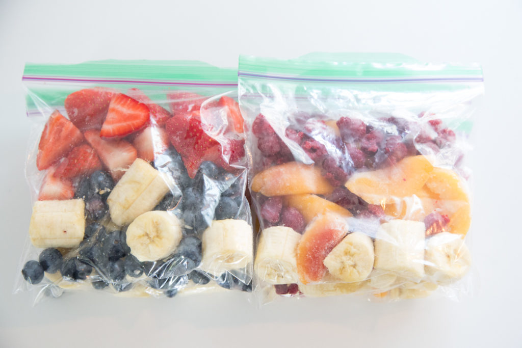 make ahead smoothie packs