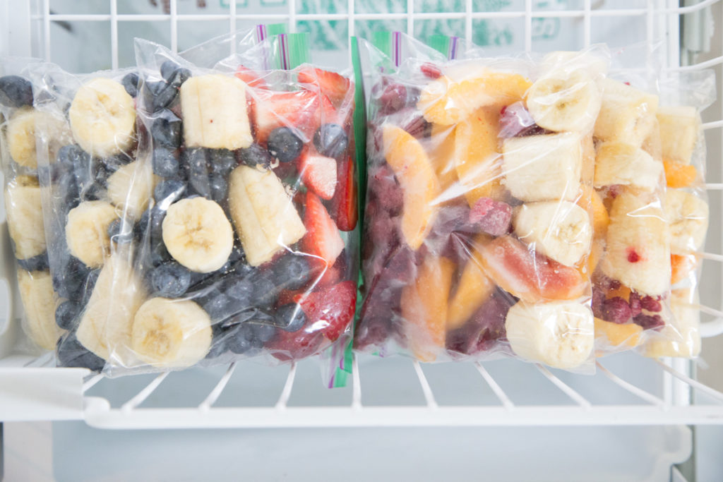 make ahead smoothie packs