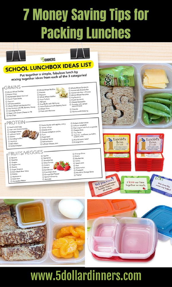 Smart (& Easy!) Lunch Packing Tips for School - The Homes I Have Made