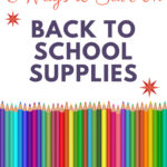 6 Ways to Save on Back to School Supplies from 5DollarDinners.com