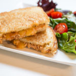 bbq chicken white cheddar grilled cheese