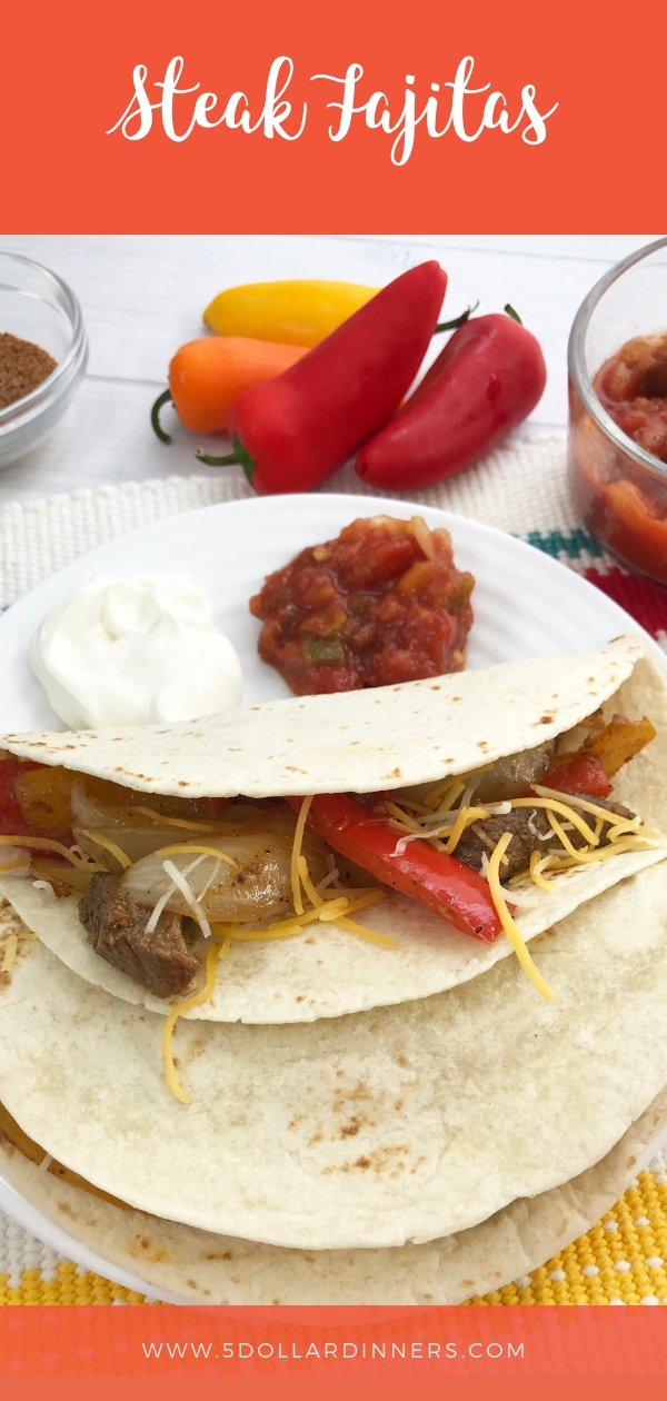 steak fajitas recipe