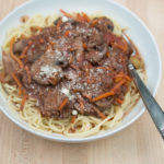 beef and mushroom ragu