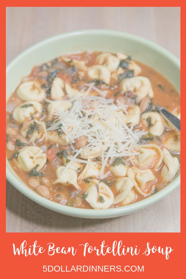 white bean tortellini soup