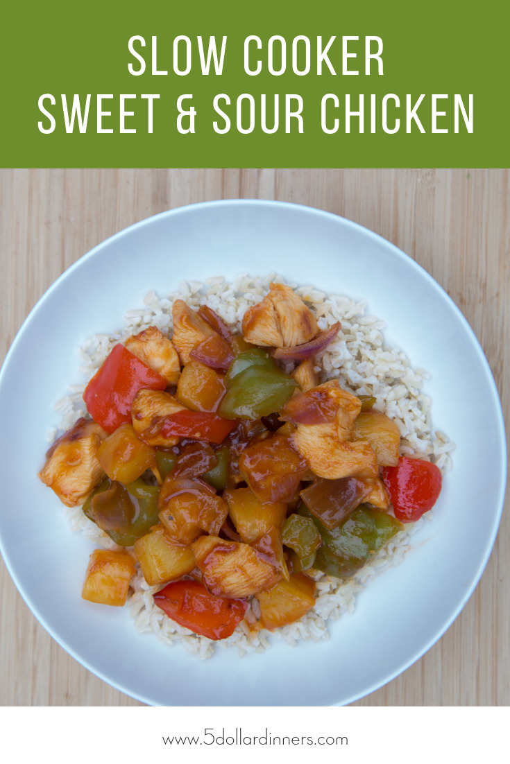 slow cooker sweet and sour chicken