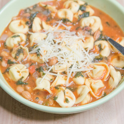 White Bean Tortellini Soup Recipe - $5 Dinners