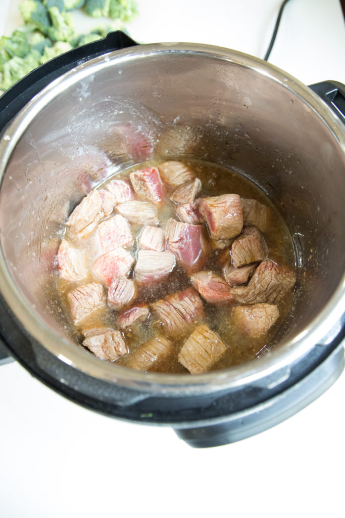 Instant Pot Beef & Broccoli