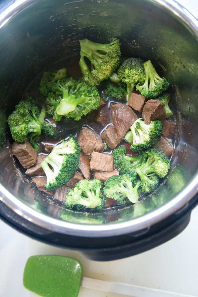 Instant Pot Beef & Broccoli